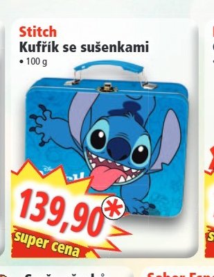 Stitch Kufrík se sušenkami