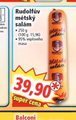 Rudolfův mětský salám