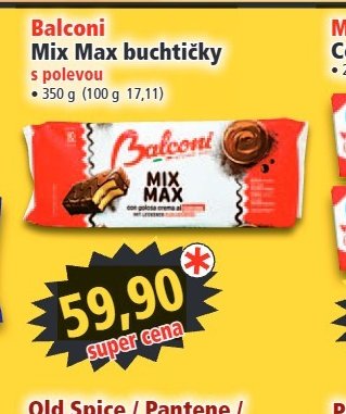 Balconi Mix Max buchtičky