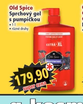 Old Spice Sprchový gel s pumpičkou