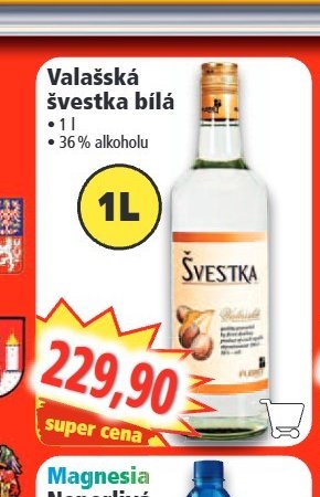 Valašská švestka bílá