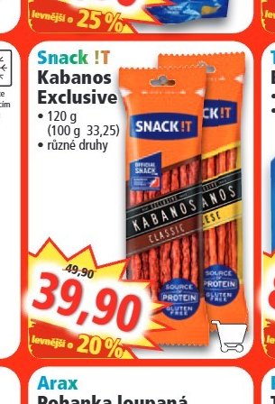 Snack !T Kabanos Exclusive