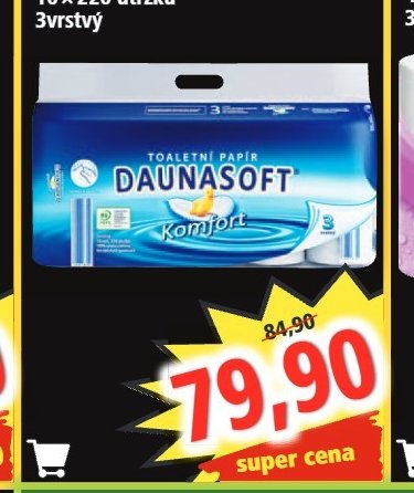 DAUNASOFT Toaletní papír