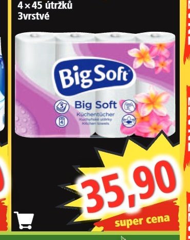 Big Soft Kuchyňské utěrky