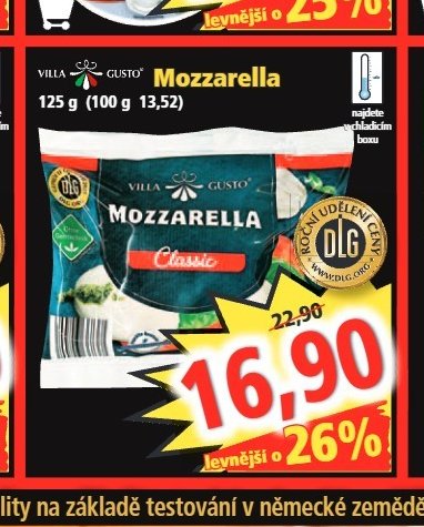 Villa Gusto Mozzarella