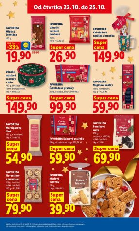 aktuální leták Lidl 22.10.2026-25.10.2026
