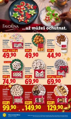 aktuální leták Lidl 22.10.2026-25.10.2026