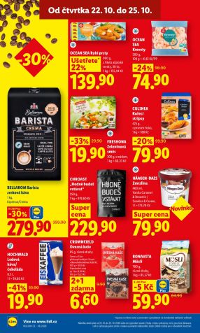aktuální leták Lidl 22.10.2026-25.10.2026