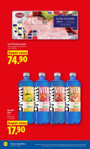 aktuální leták Lidl 22.10.2026-25.10.2026