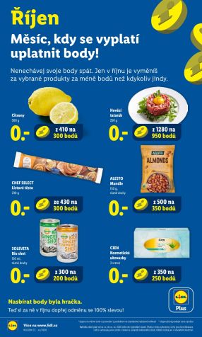 aktuální leták Lidl 22.10.2026-25.10.2026