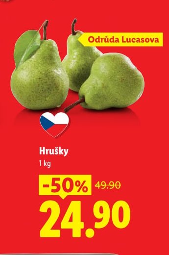 Hrušky 1 kg