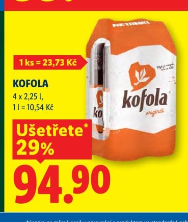 KOFOLA 4 x 2,25 l