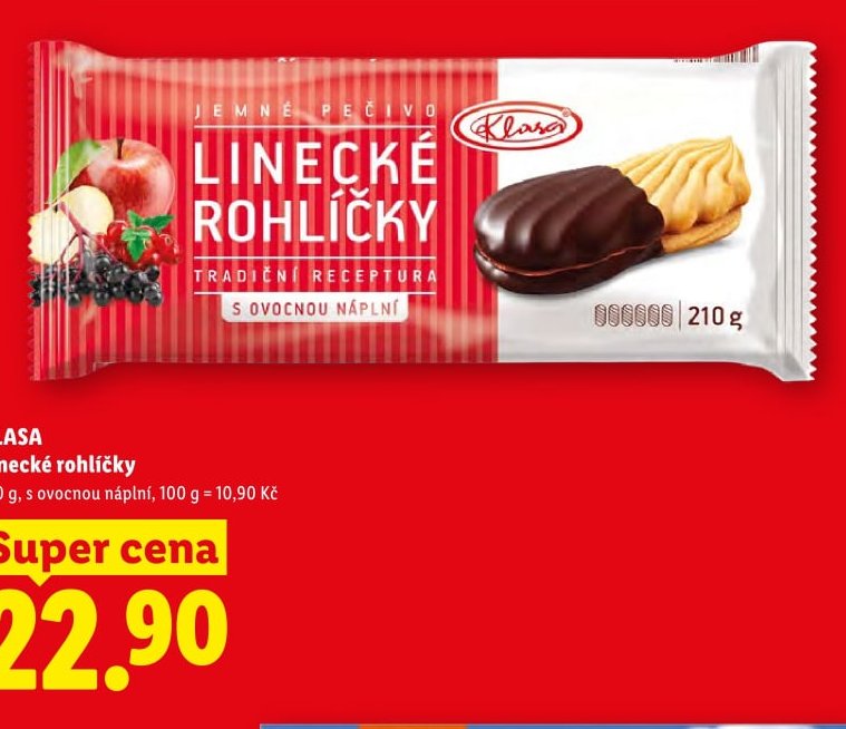 KLASA Linecké rohlíčky