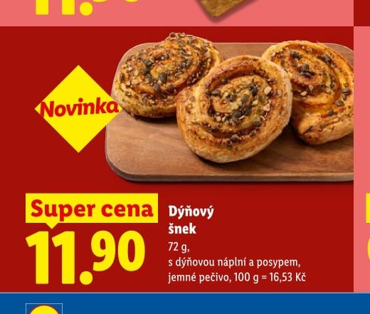 Dýňový šnek
