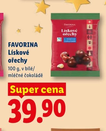 FAVORINA Lískové ořechy 100g