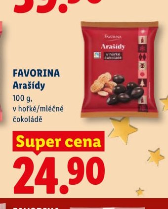 FAVORINA Arašídy 100g