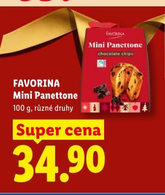 FAVORINA Mini Panettone 100g