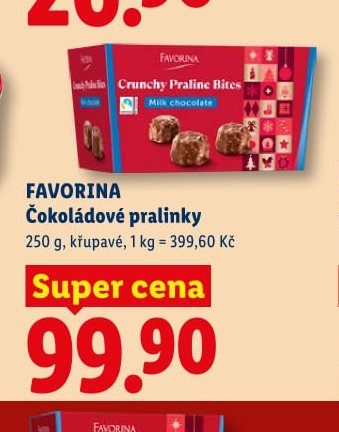 FAVORINA Čokoládové pralinky 250 g