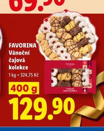 FAVORINA Vánoční čajová kolekce