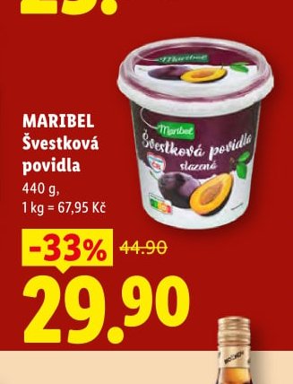 MARIBEL Švestková povidla
