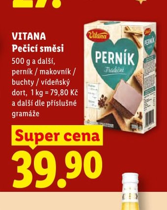 VITANA Pečicí směsi