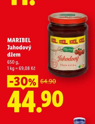 MARIBEL Jahodový džem