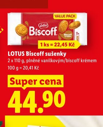 LOTUS Biscoff sušenky