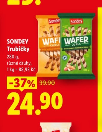 SONDEY Trubičky