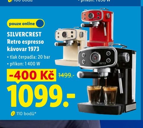 SILVERCREST Retro espresso kávovar 1973