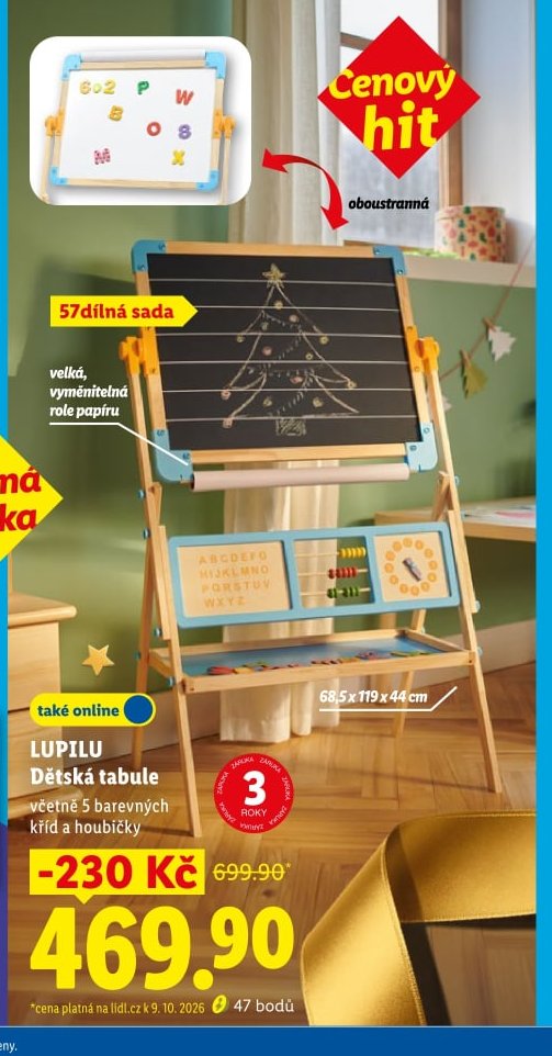 LUPILU Dětská tabule