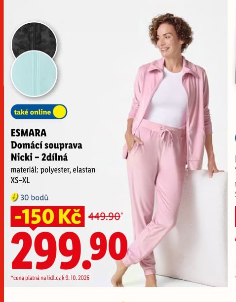ESMARA Domácí souprava Nicki - 2dílná