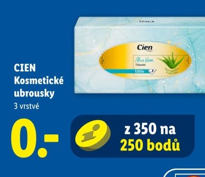 CIEN Kosmetické ubrousky