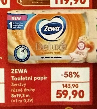 ZEWA Toaletní papír