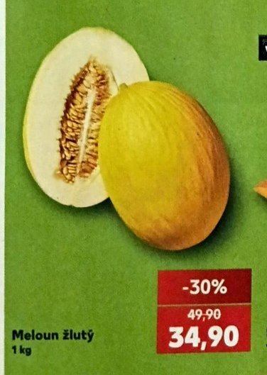 Meloun žlutý