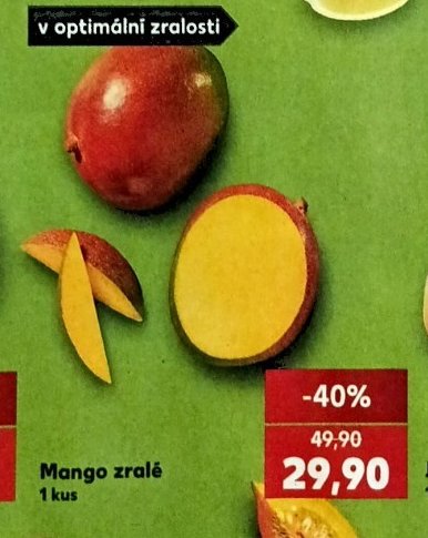 Mango zralé