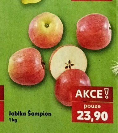 Jablka Šampion