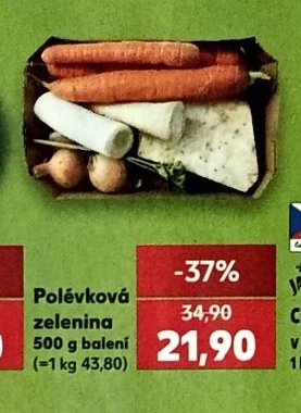 Polévková zelenina