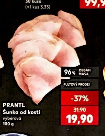 PRANTL Šunka od kosti, 100 g