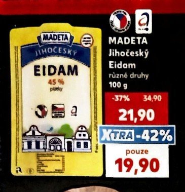 Madeta Jihočeský Eidam