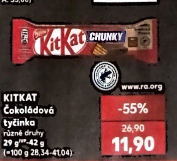 KitKat Čokoládová tyčinka