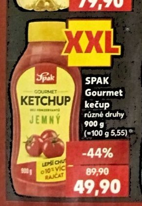 Spak Gourmet kečup