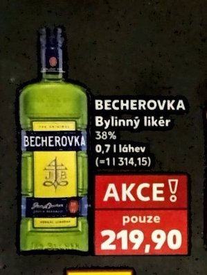 BECHEROVKA Bylinný likér