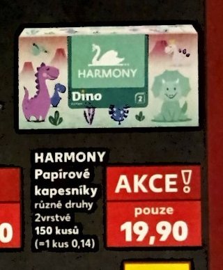 HARMONY Papírové kapesníky