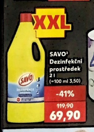 SAVO Dezinfekční prostředek