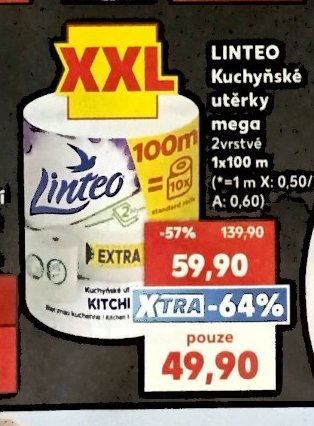 LINTEO Kuchyňské utěrky mega