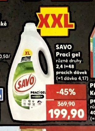 SAVO Prací gel