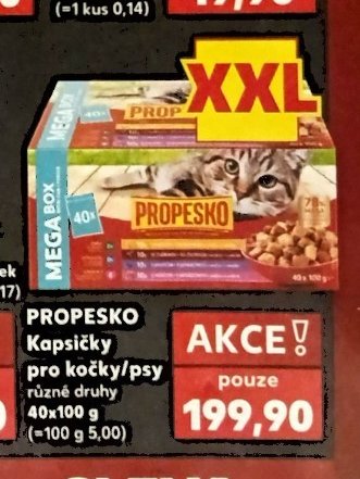 PROPESKO Kapsičky pro kočky/psy