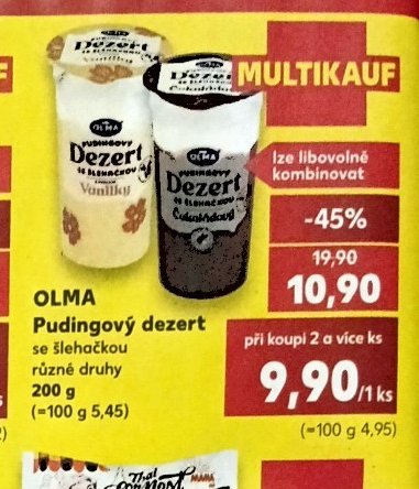 OLMA Pudingový dezert