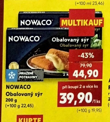 NOWACO Obalovaný sýr