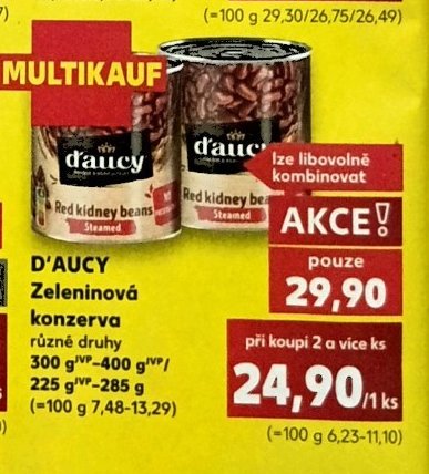 D'AUCA Zeleninová konzerva